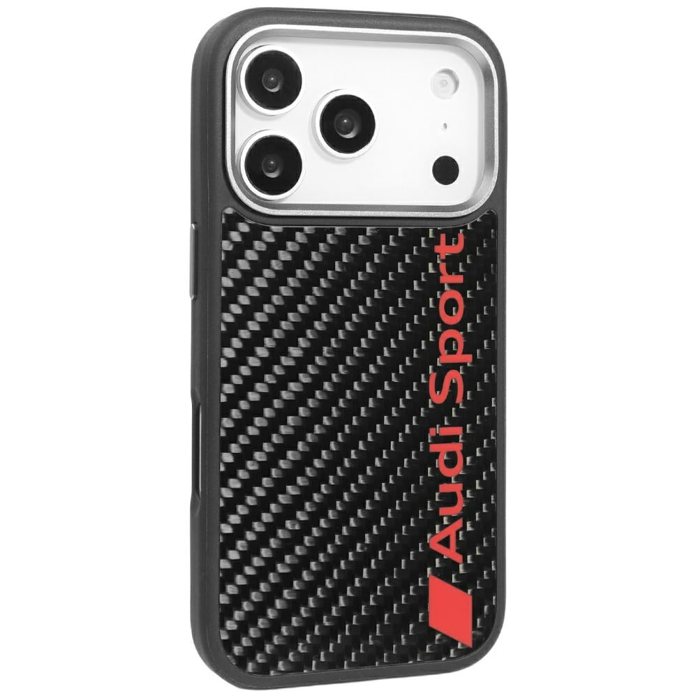 Audi R8 Carbon Fiber MagSafe Case for iPhone 17 Pro - Black_2