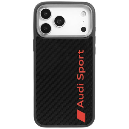 Audi R8 Carbon Fiber MagSafe Case for iPhone 17 Pro Max - Black_0