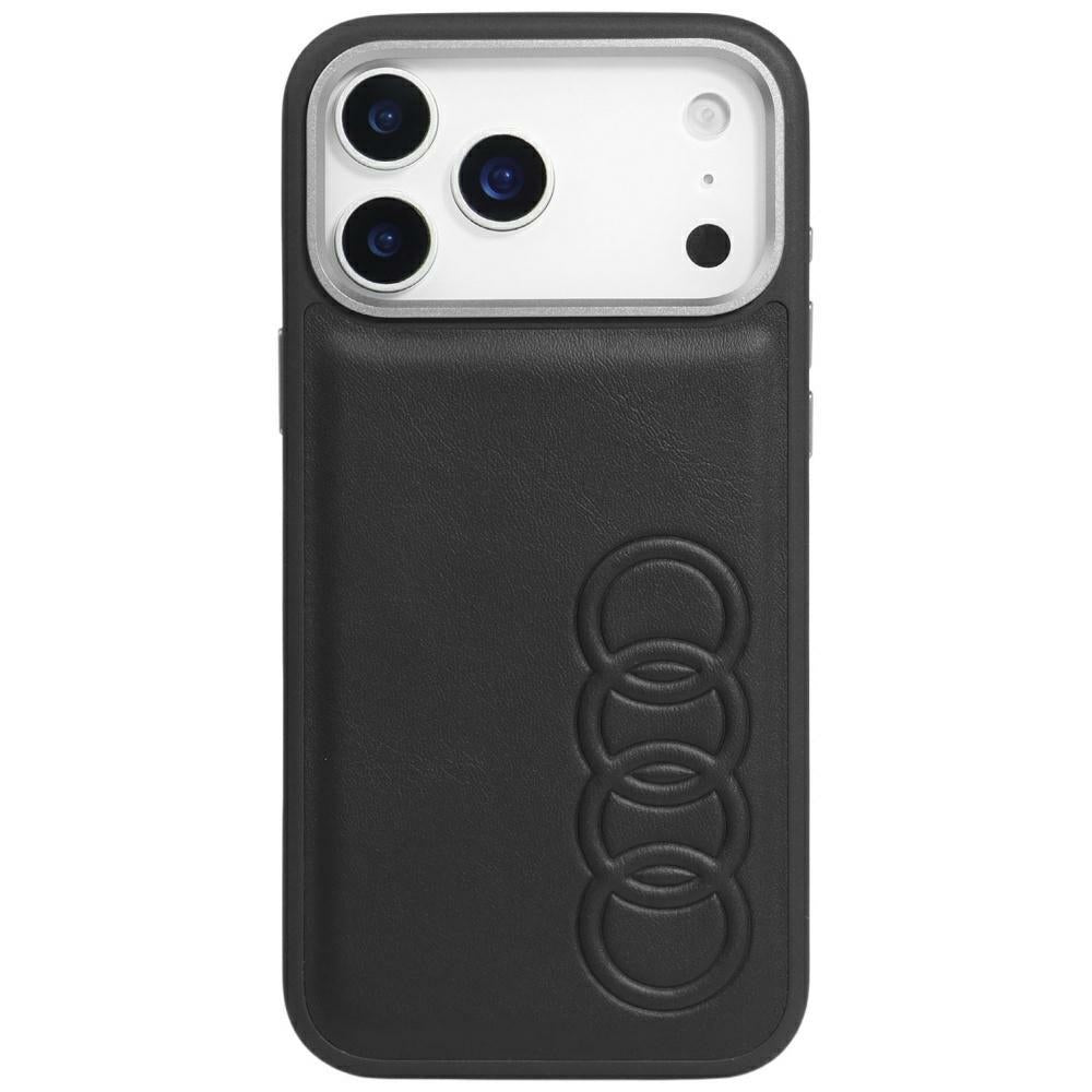 Audi TT Synthetic Leather MagSafe case for iPhone 17 Pro - black_0