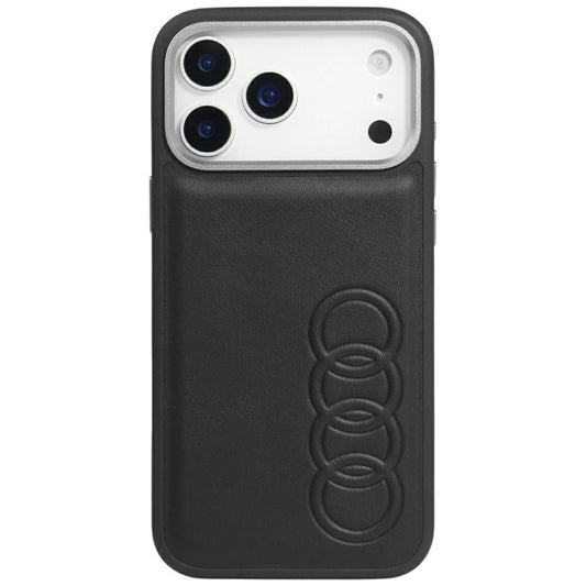 Audi TT Synthetic Leather MagSafe case for iPhone 17 Pro - black_0