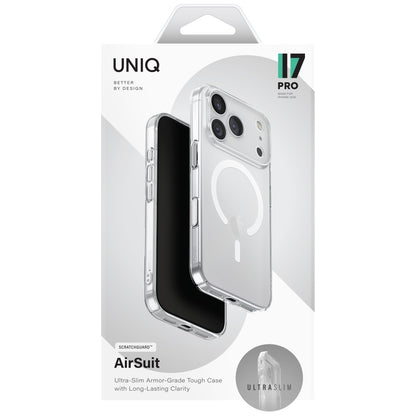 Uniq Airsuit Magclick Charging Case for iPhone 17 Pro - Transparent_5
