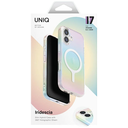 Uniq Iridescia Magclick Charging Case for iPhone 17 - Multicolor_5