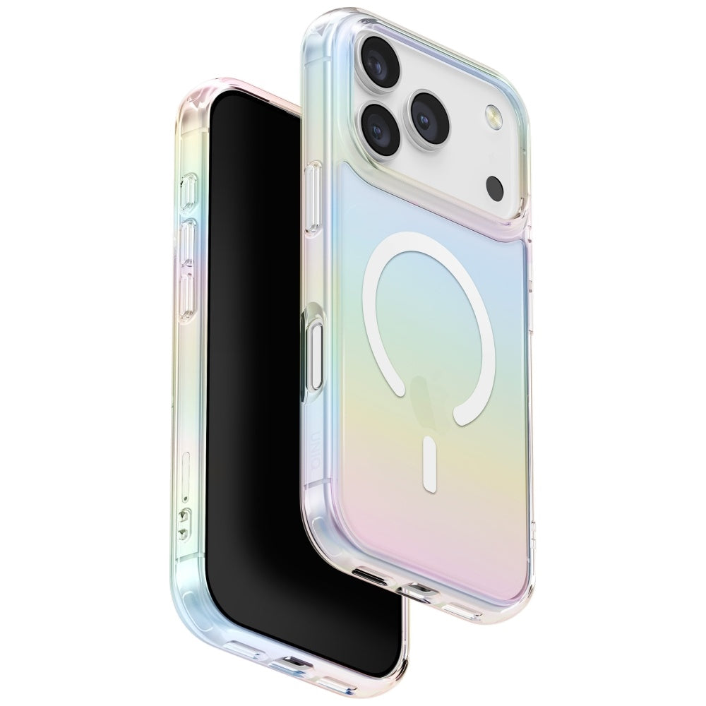 Uniq Iridescia Magclick Charging Case for iPhone 17 Pro - Multicolor_0