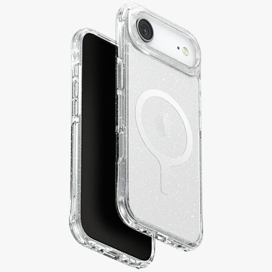 Uniq LifePro Xtreme Magclick Charging Case for iPhone 17 Air - Transparent-Glitter_0