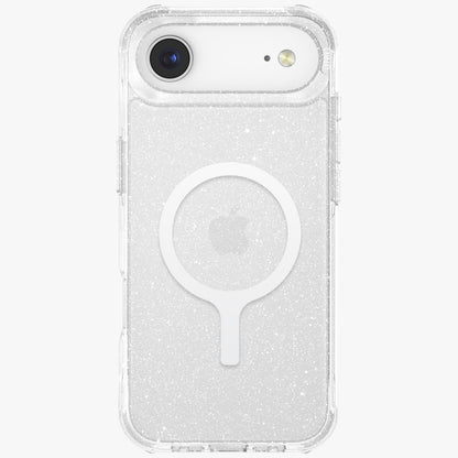 Uniq LifePro Xtreme Magclick Charging Case for iPhone 17 Air - Transparent-Glitter_1