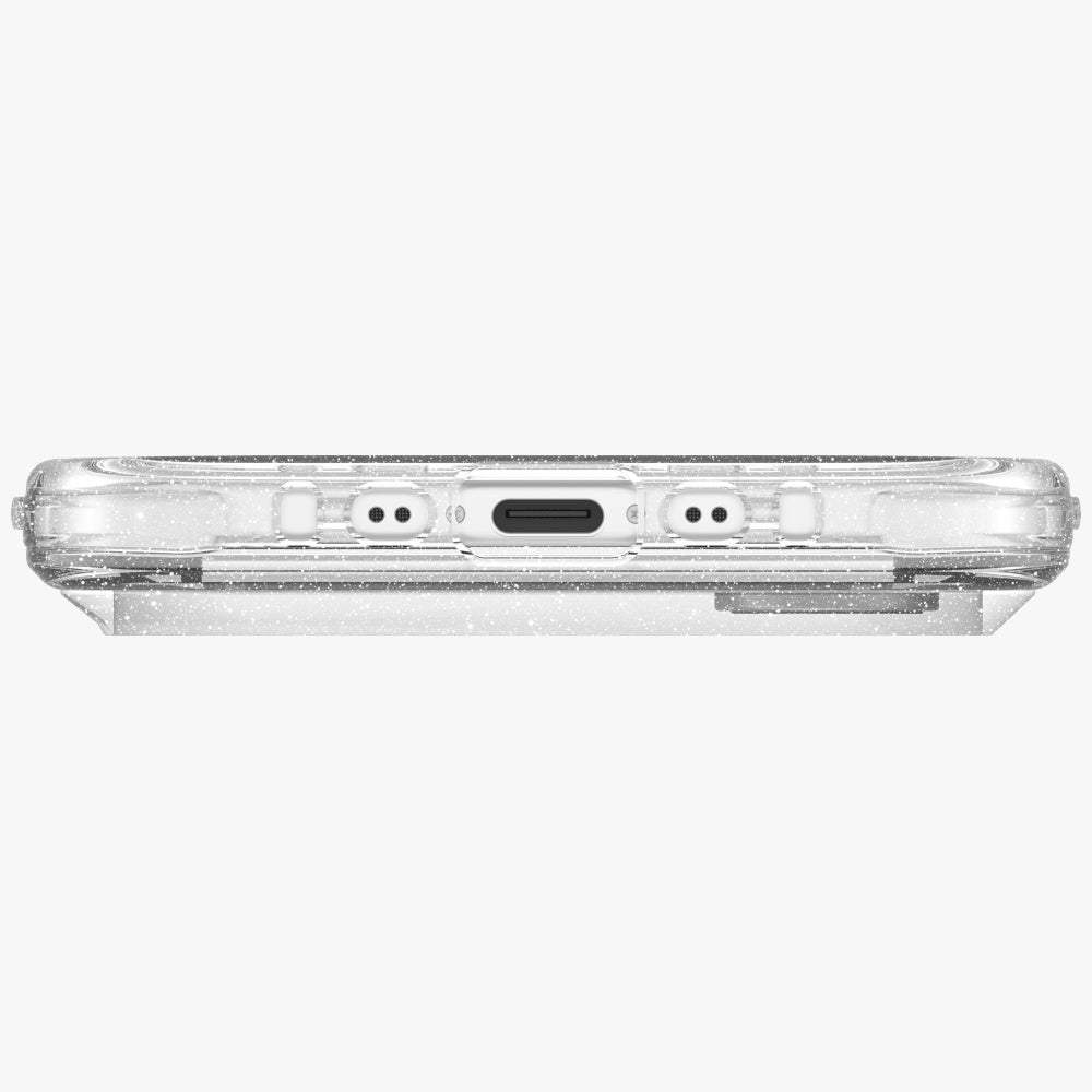 Uniq LifePro Xtreme Magclick Charging Case for iPhone 17 Air - Transparent-Glitter_3