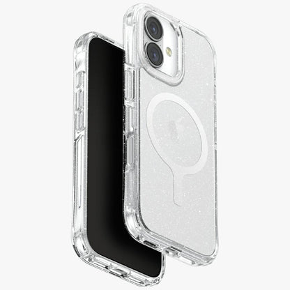 Uniq LifePro Xtreme Magclick Charging Case for iPhone 17 - Transparent-Glitter_0