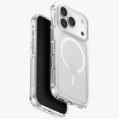Uniq LifePro Xtreme Magclick Charging Case for iPhone 17 Pro - Clear-Glitter_0