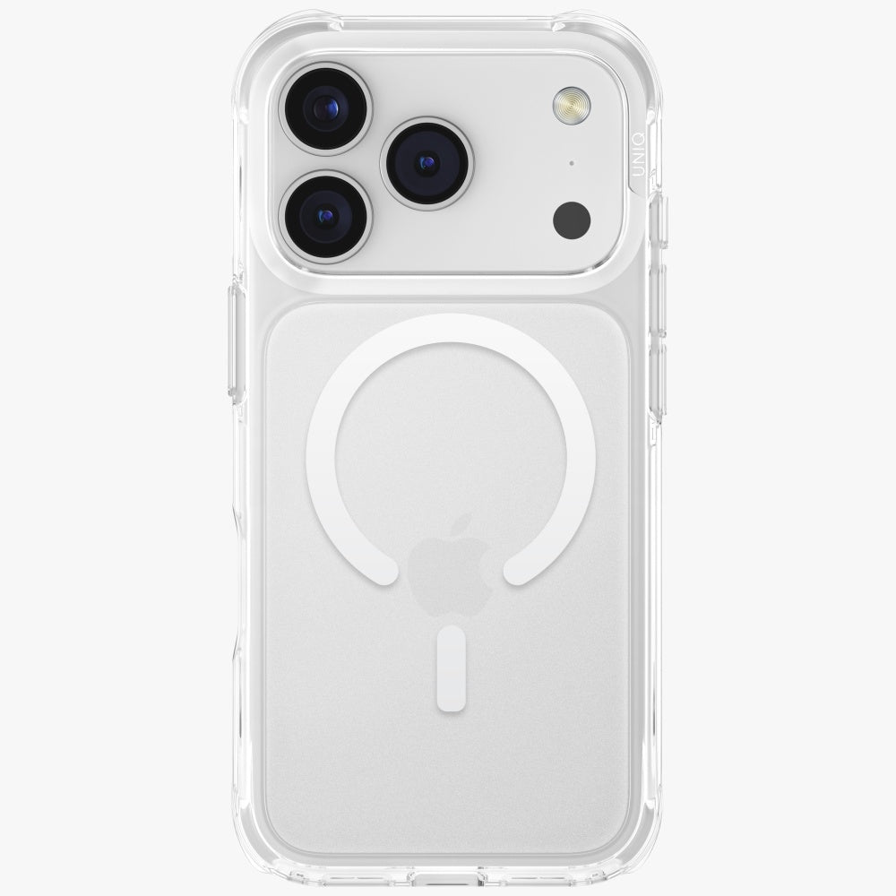 Uniq LifePro Xtreme Magclick Charging Case for iPhone 17 Pro - Clear-Glitter_1