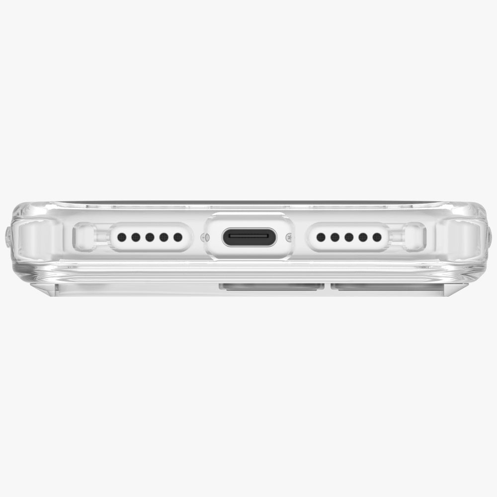 Uniq LifePro Xtreme Magclick Charging Case for iPhone 17 Pro - Clear-Glitter_3