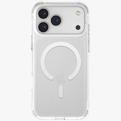 Uniq LifePro Xtreme Magclick Charging Case for iPhone 17 Pro Max - Clear-Glitter_1