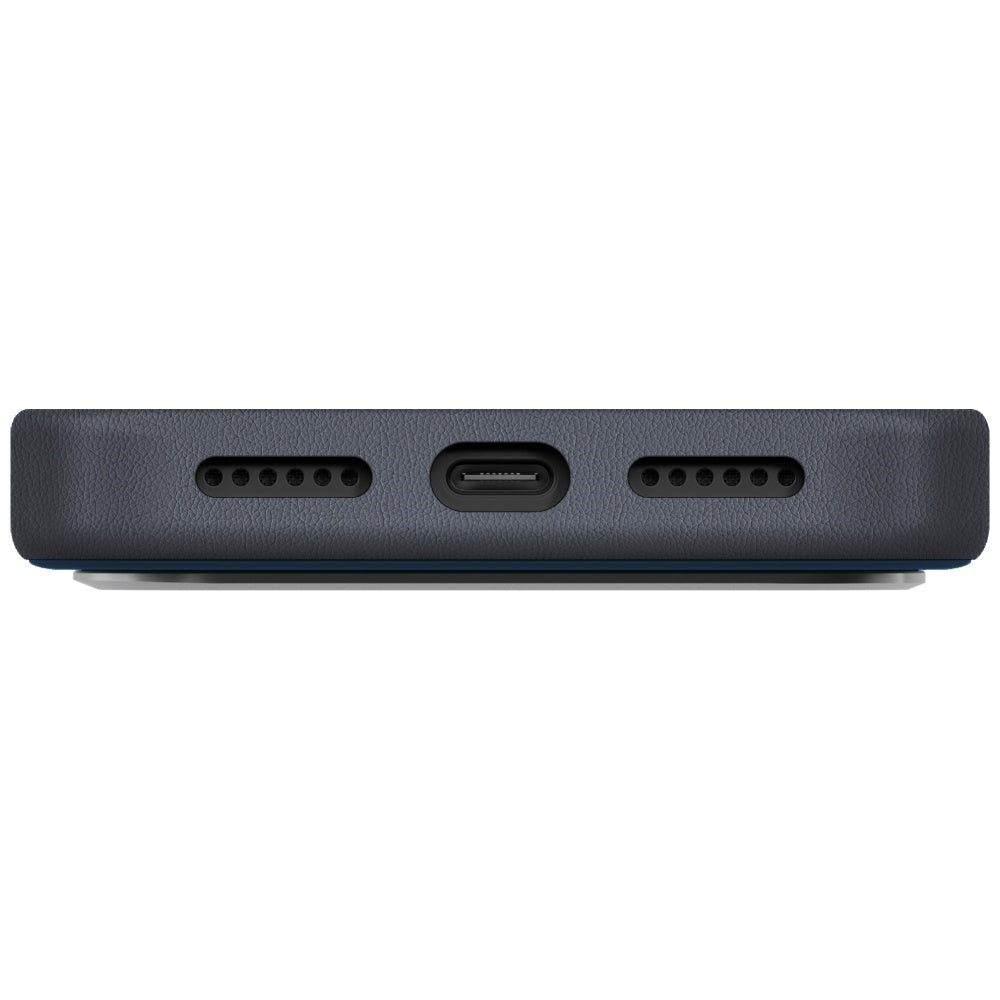 Uniq Lyden DS Case for iPhone 17 Pro Max Magclick Charging - Blue and Black_3