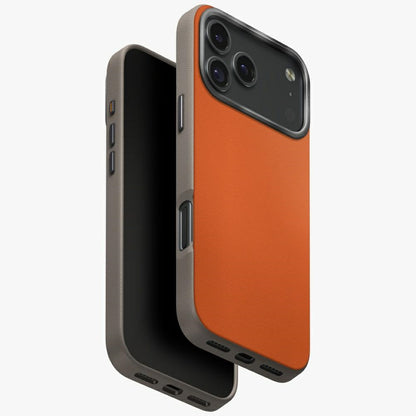 Uniq Lyden DS Case for iPhone 17 Pro Max Magclick Charging - Orange-Gray_0