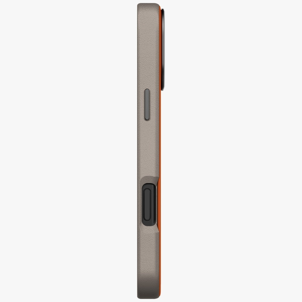 Uniq Lyden DS Case for iPhone 17 Pro Max Magclick Charging - Orange-Gray_2