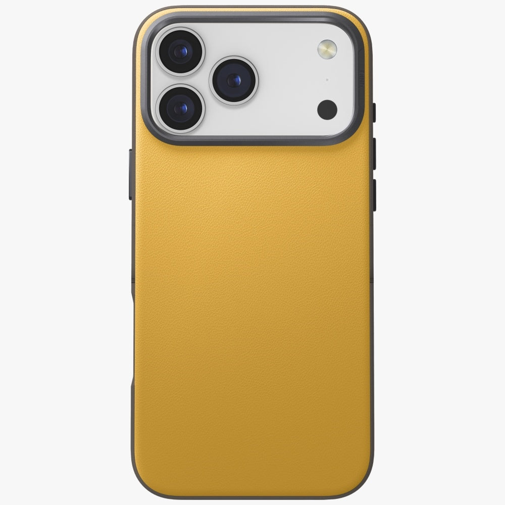 Uniq Lyden DS Case for iPhone 17 Pro Max Magclick Charging - Yellow-Gray_1