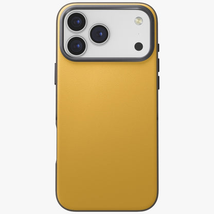 Uniq Lyden DS Case for iPhone 17 Pro Max Magclick Charging - Yellow-Gray_1