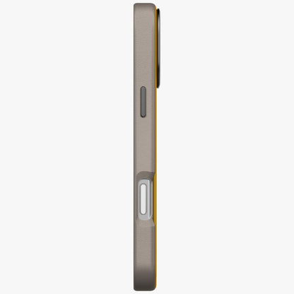 Uniq Lyden DS Case for iPhone 17 Pro Max Magclick Charging - Yellow-Gray_2