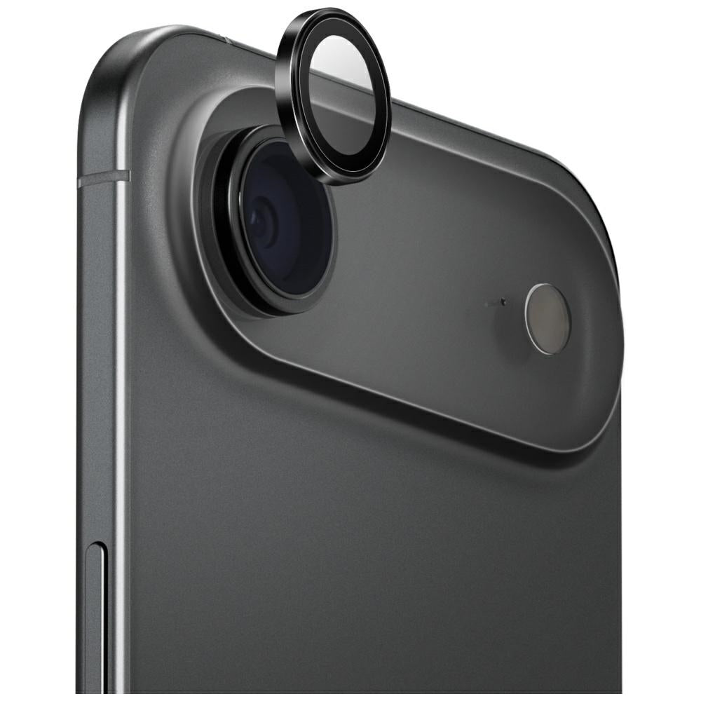 Uniq Optix Aluminum Camera Lens Protector for iPhone 17 Air with Applicator - Black_0