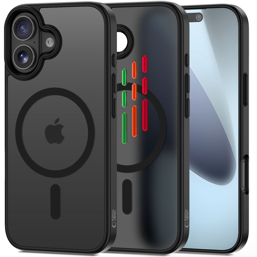 Tech-Protect MagMat XT 4-set MagSafe case for iPhone 17 - matte black_0