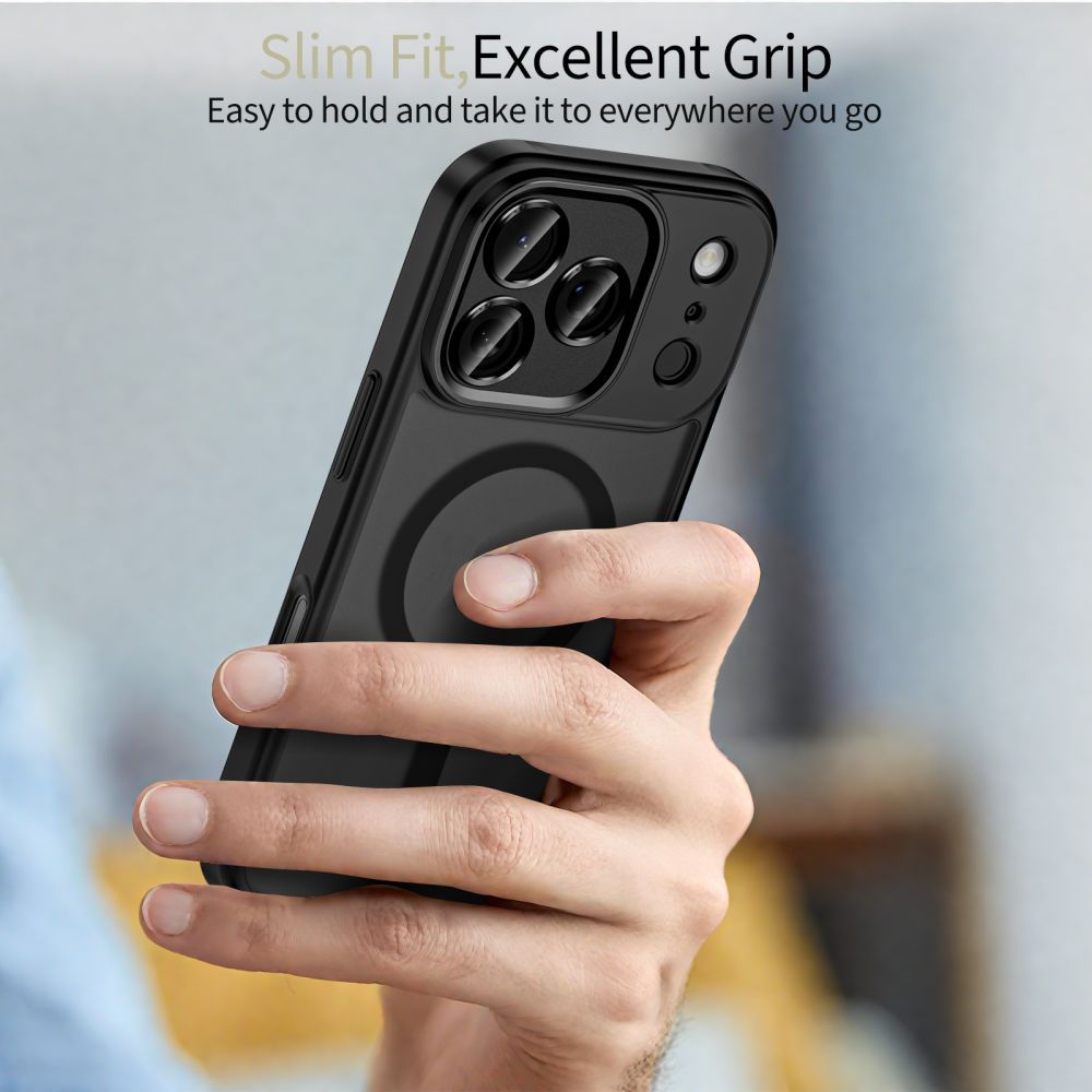 Tech-Protect MagCam MagSafe Case for iPhone 17 Pro Max - Matte Black_4