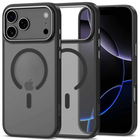 Tech-Protect MagEdge MagSafe Case for iPhone 17 Pro - Matte Black_0