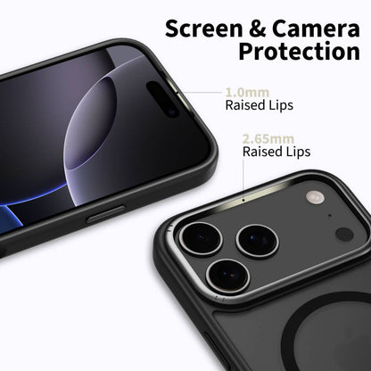 Tech-Protect MagEdge MagSafe Case for iPhone 17 Pro Max - Matte Black_1