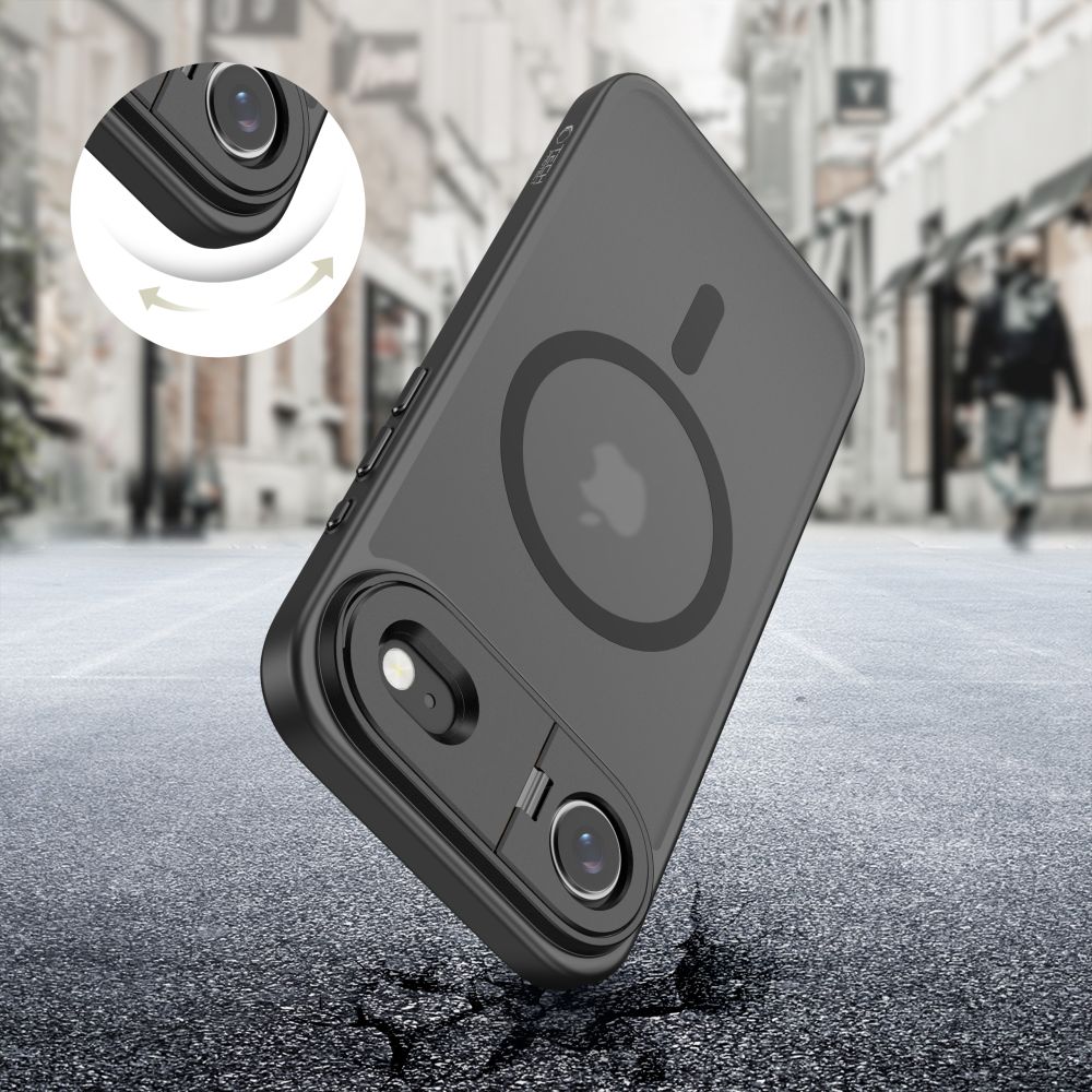 Tech-Protect MagStand MagSafe Case for iPhone 17 Air - Matte Black_4
