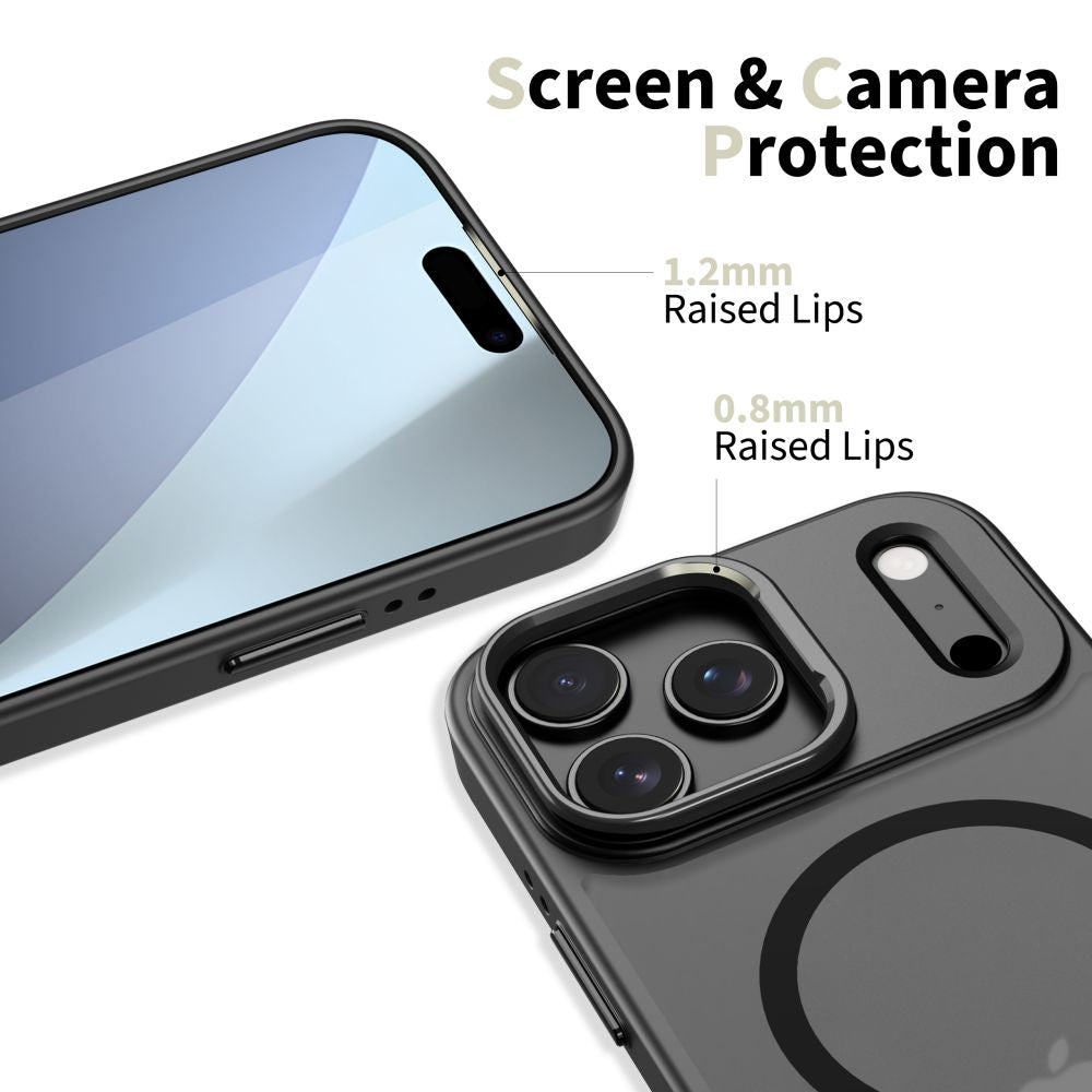 Tech-Protect MagStand MagSafe Case for iPhone 17 Pro Max - Matte Black_2