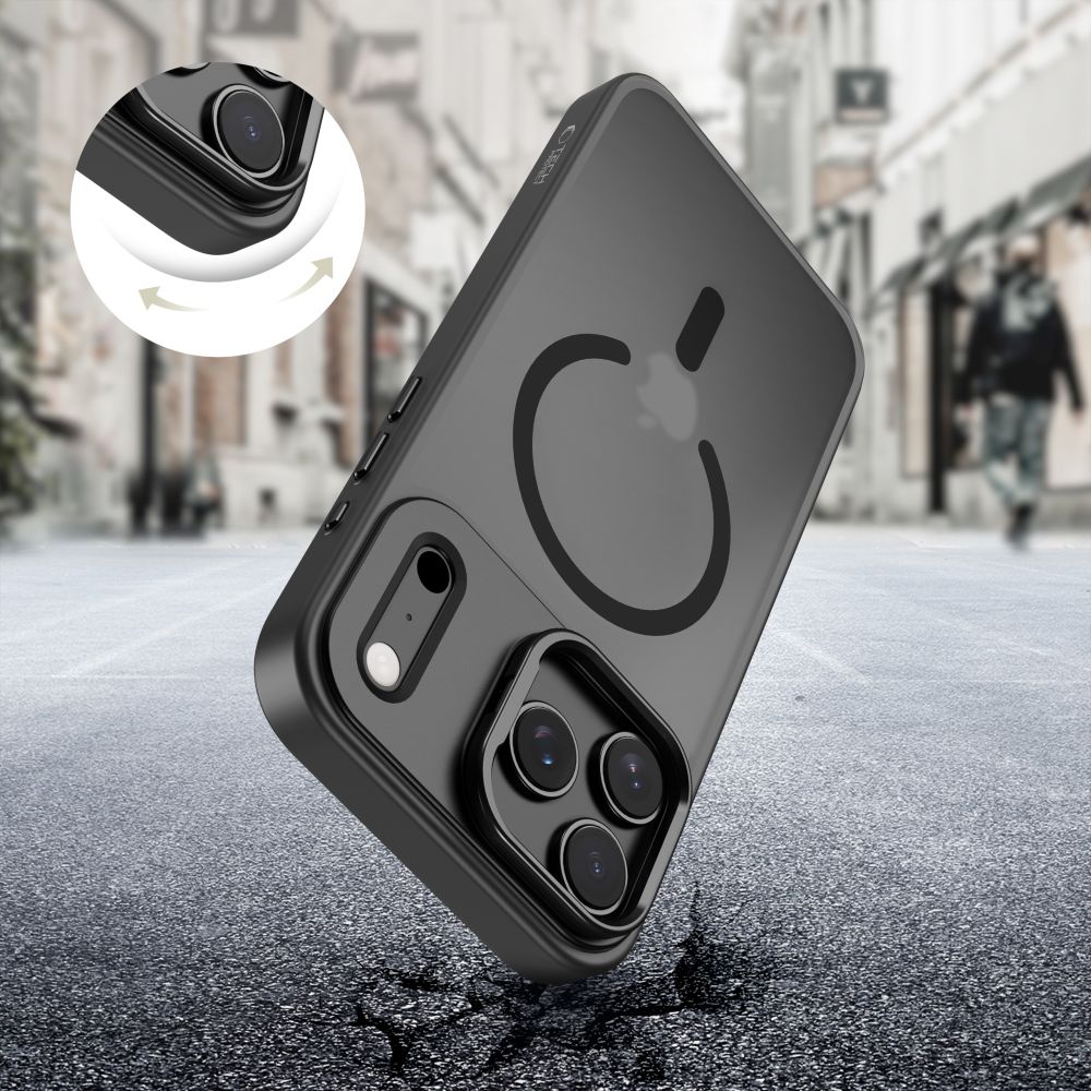 Tech-Protect MagStand MagSafe Case for iPhone 17 Pro Max - Matte Black_4