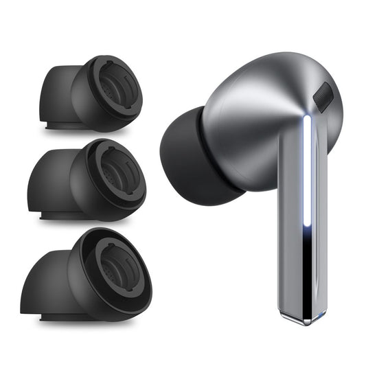 Tech-Protect Ear Tips for Samsung Galaxy Buds 3 Pro in sizes S / M / L - black (3 pcs.)_0