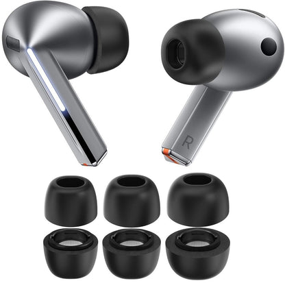 Tech-Protect Ear Tips for Samsung Galaxy Buds 3 Pro in sizes S / M / L - black (3 pcs.)_1