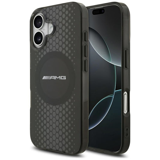 AMG Double Layer Transparent Graphics MagSafe case for iPhone 17 - black_0