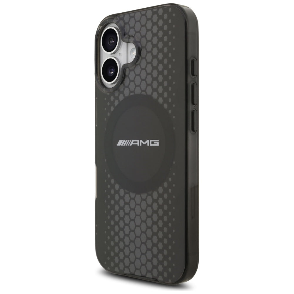 AMG Double Layer Transparent Graphics MagSafe case for iPhone 17 - black_1