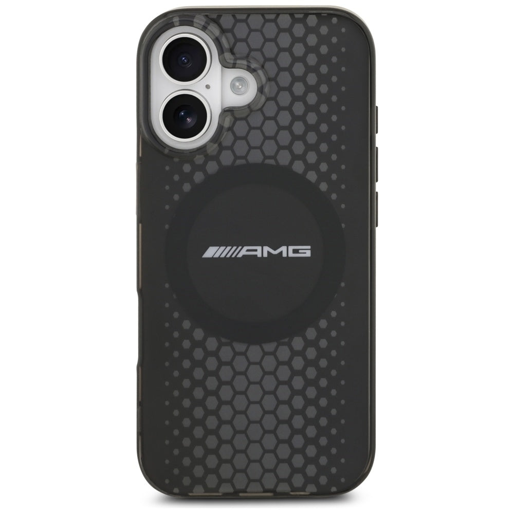 AMG Double Layer Transparent Graphics MagSafe case for iPhone 17 - black_2