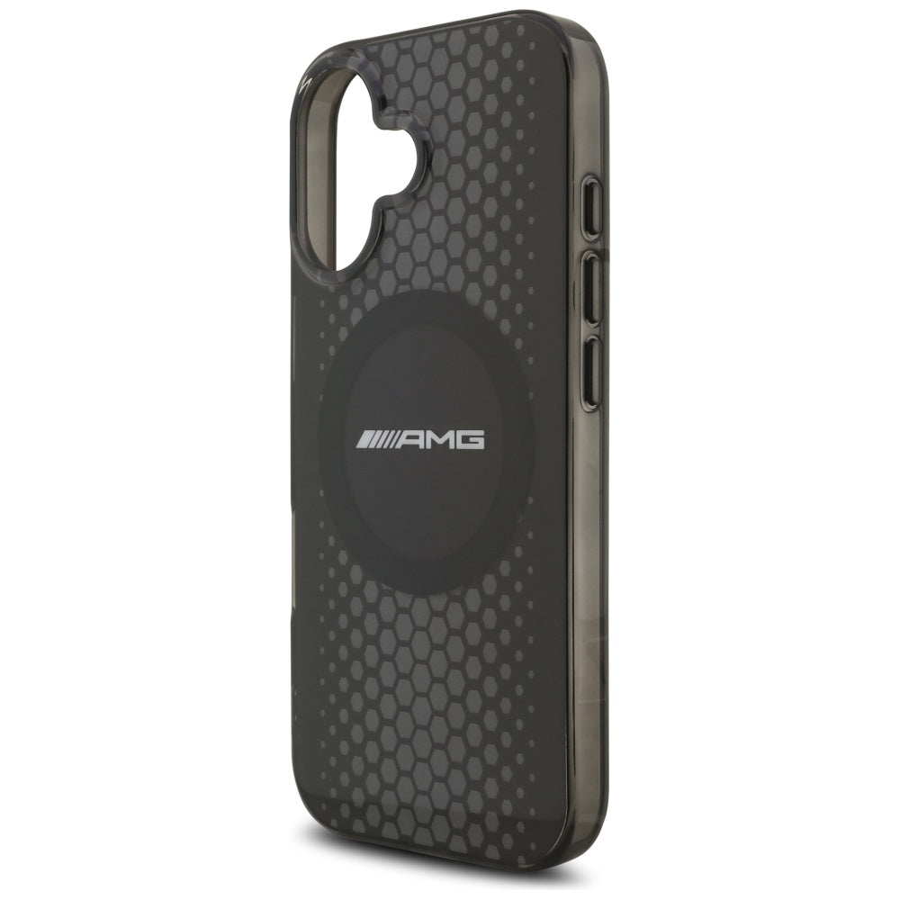 AMG Double Layer Transparent Graphics MagSafe case for iPhone 17 - black_5