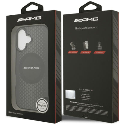 AMG Double Layer Transparent Graphics MagSafe case for iPhone 17 - black_7