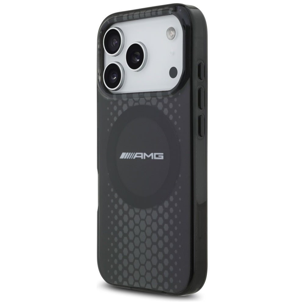 AMG Double Layer Transparent Graphics MagSafe Case for iPhone 17 Pro - Black_1