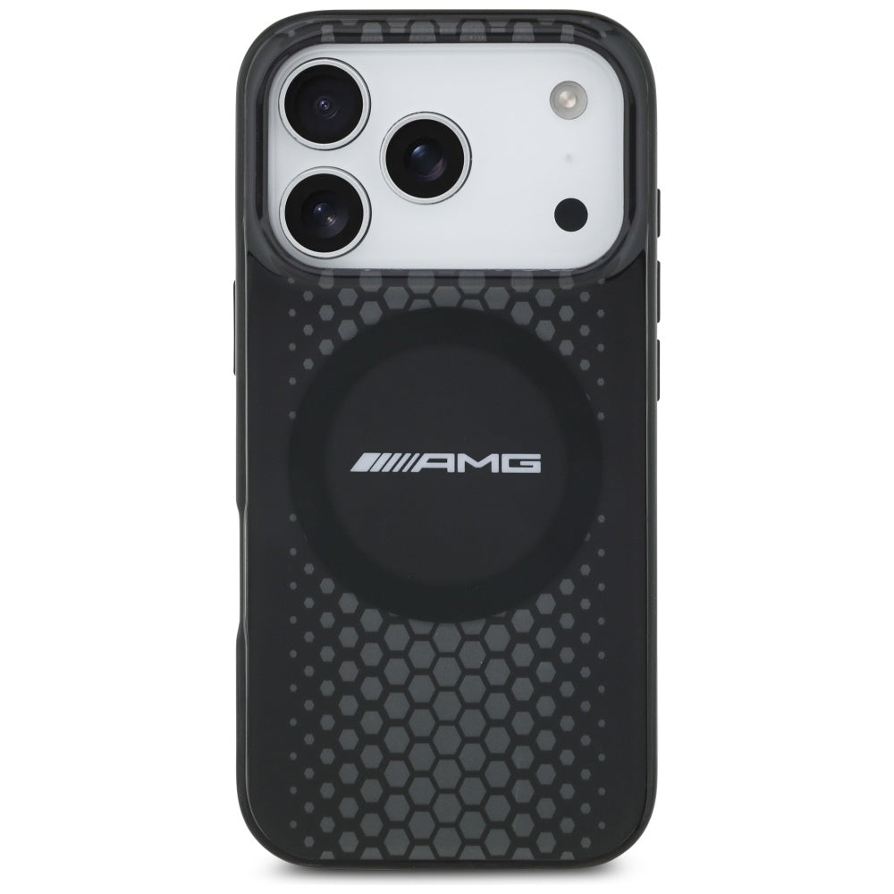 AMG Double Layer Transparent Graphics MagSafe Case for iPhone 17 Pro - Black_2