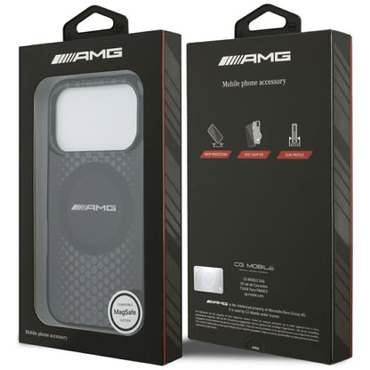 AMG Double Layer Transparent Graphics MagSafe Case for iPhone 17 Pro - Black_7