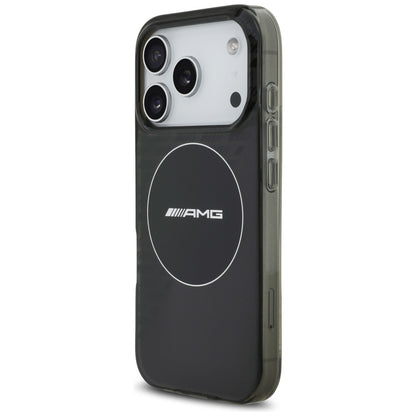 AMG Double Layer Transparent Smocked MagSafe Case for iPhone 17 Pro - Black_1