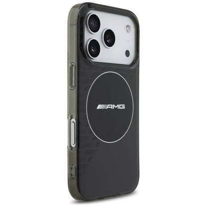 AMG Double Layer Transparent Smocked MagSafe Case for iPhone 17 Pro - Black_3