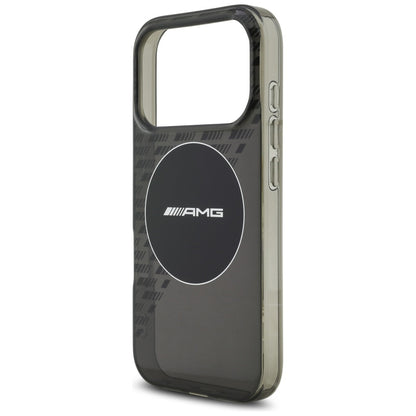 AMG Double Layer Transparent Smocked MagSafe Case for iPhone 17 Pro - Black_5