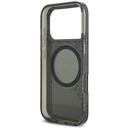 AMG Double Layer Transparent Smocked MagSafe Case for iPhone 17 Pro - Black_6