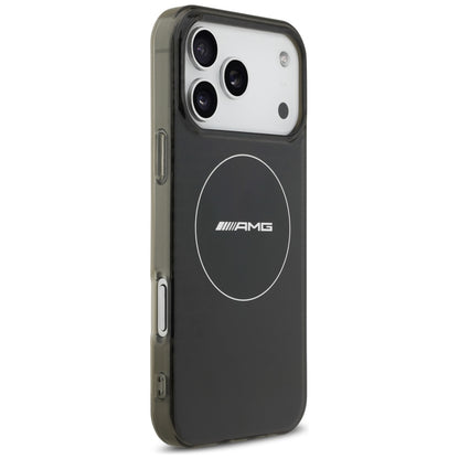 AMG Double Layer Transparent Smocked MagSafe Case for iPhone 17 Pro Max - Black_3
