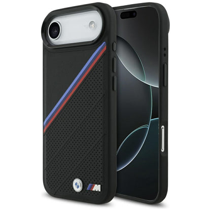 BMW M Tricolor Metal Logo MagSafe Case for iPhone 17 Air - Black_0