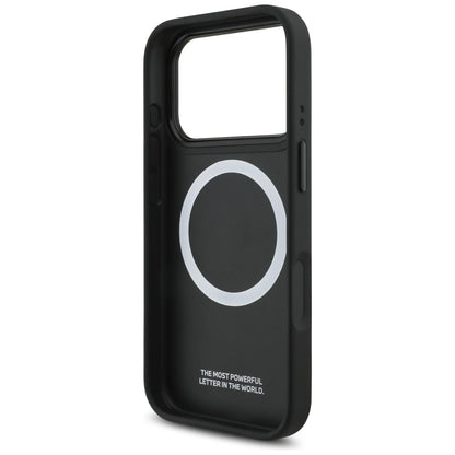 BMW M Tricolor Metal Logo MagSafe Case for iPhone 17 Pro - Gray_6