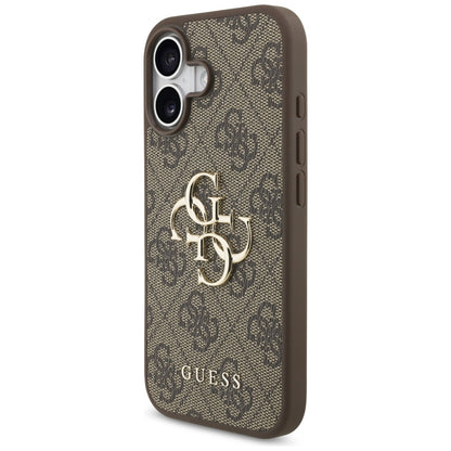 Guess 4G Big Logo Case for iPhone 17 - Brown_1