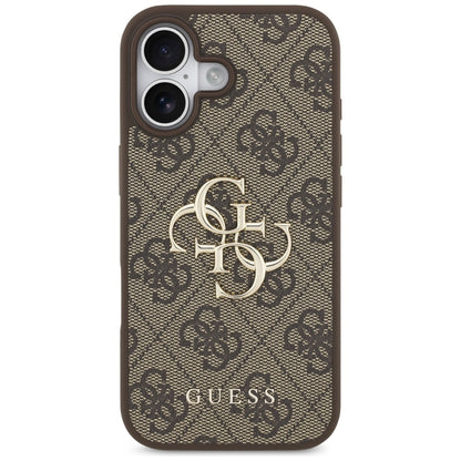 Guess 4G Big Logo Case for iPhone 17 - Brown_2