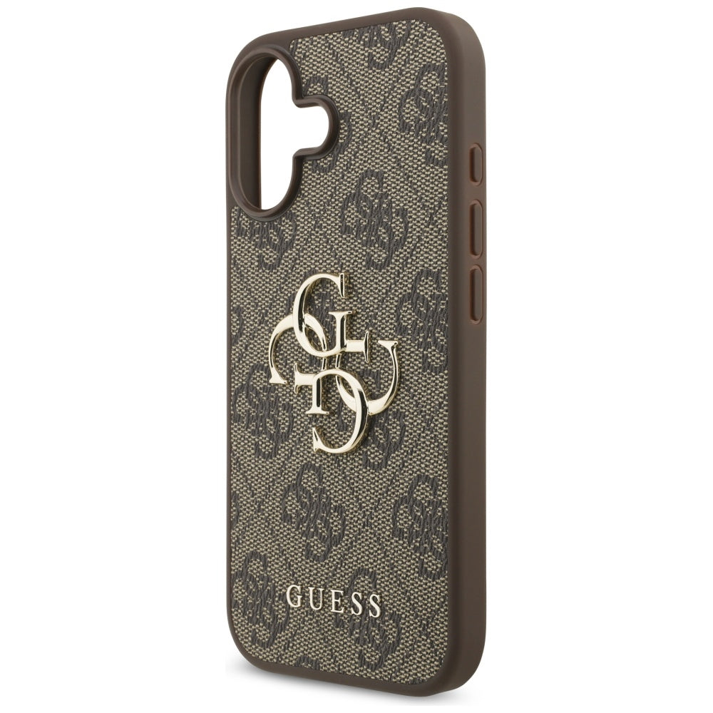Guess 4G Big Logo Case for iPhone 17 - Brown_5