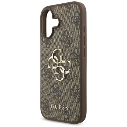 Guess 4G Big Logo Case for iPhone 17 - Brown_5
